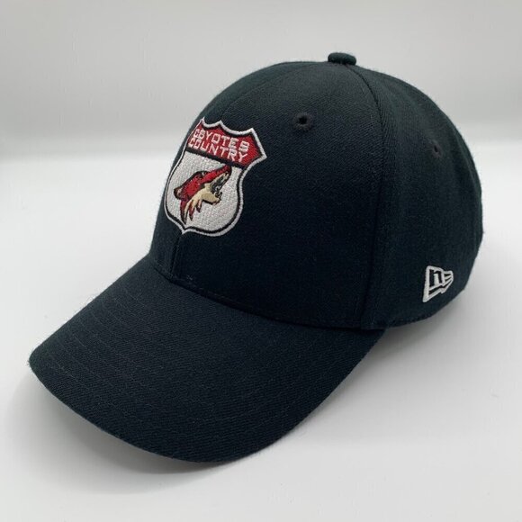 Arizona Coyotes NHL Black New Era Coyotes Country Wool Blend Strapback Hat - Picture 1 of 5